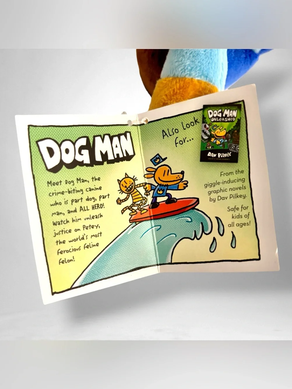 Dog Man 10” Plush Toy Dogman Soft Stuffed Doll Toy Kid Gift
